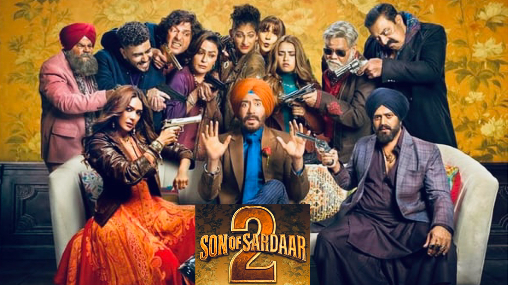 Son of Sardar 2: अजय देवगन ने जारी किया फिल्म का पहला वीडियो safar news Son of Sardar 2