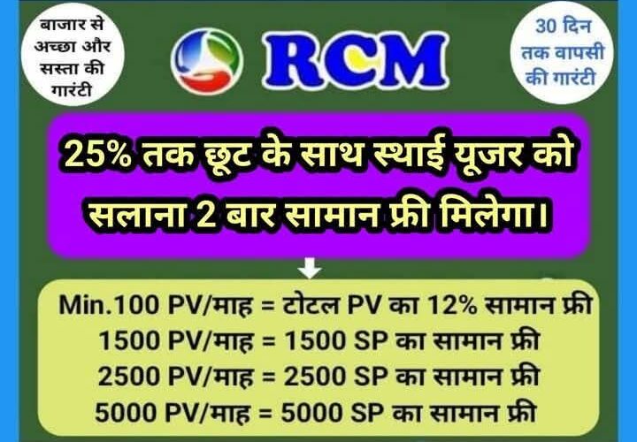 आरसीएम कंपनी; विस्तृत जानकारी safar news आरसीएम कंपनी