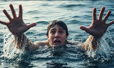 पानी में डूब रहे हों