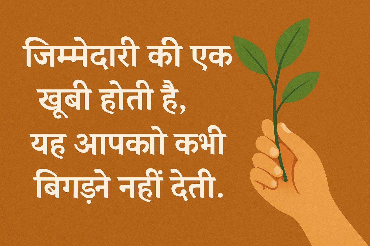 जिम्मेदारी