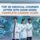 Top 20 Medical Courses