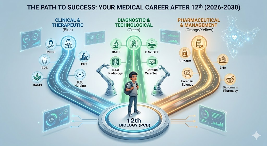 Top 20 Medical Courses After 12th: The Complete Career Guide (2026 Edition) safar news image 2