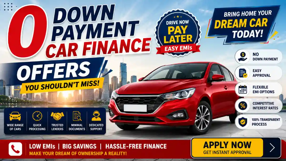 0 down payment car finance offers you shouldnt miss