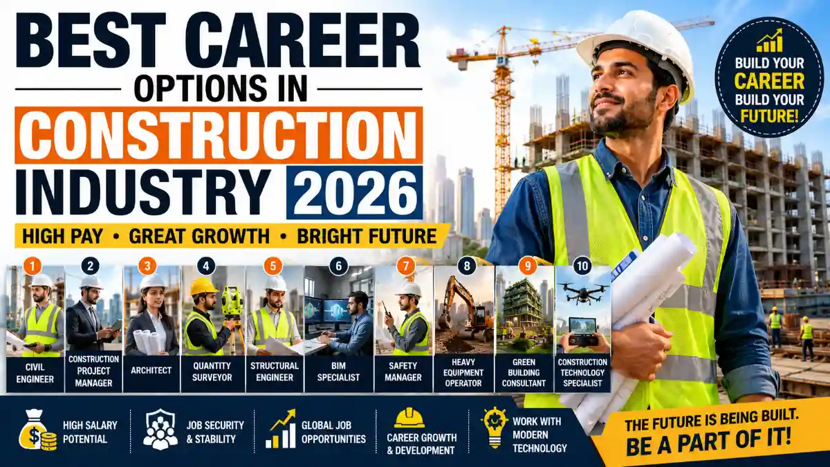best career options in construction industry 2026