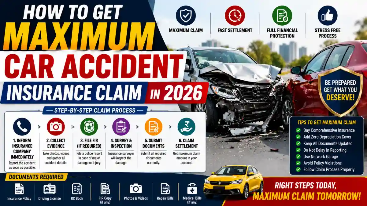 best way to get maximum car damage insurance claim