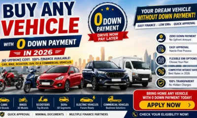 buy any vehicle with 0 down payment in 2026