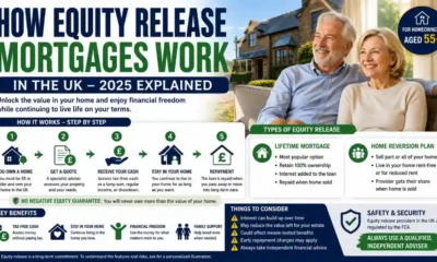 how equity release mortgages work in the uk 2025 explained