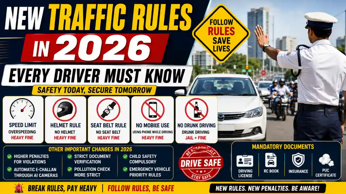 new traffic rules in 2026 every driver must know